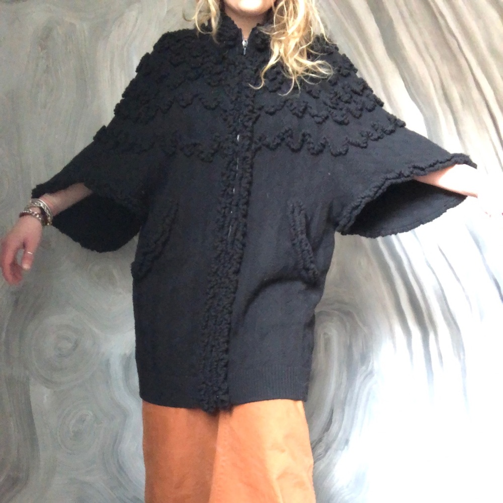 3.1 PHILLIP LIM wool cape jacket